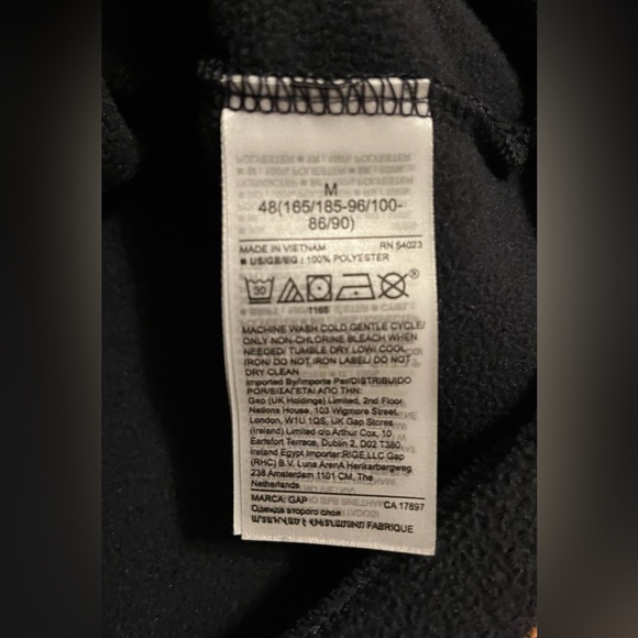 Gap Polar Fleece Pullover Hoodie Sweatshirt - Picture 6 of 8